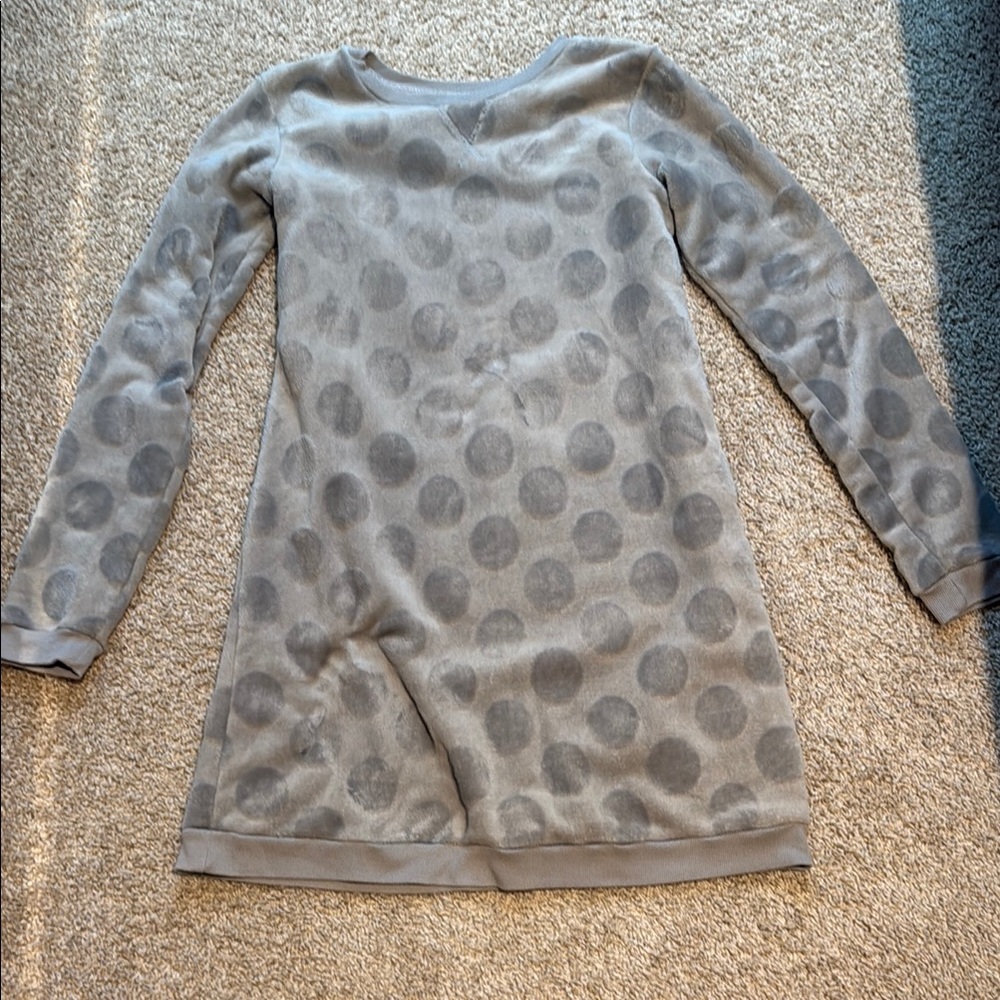 Gray Polka Dot Pajama for Relaxation